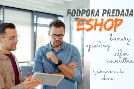 Moduly na podporu predaja v eshope