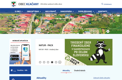 www.obec-klacany.sk